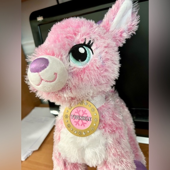 Build A bear reindeer TWINKLE deer with clothes/necklace plush toys Christmas - Picture 5 of 10